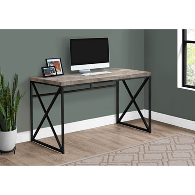 Image of Monarch Computer Desk - Taupe