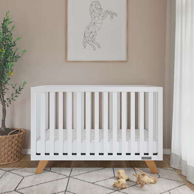 Natural finish outlet crib