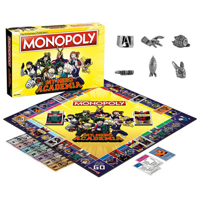Image of Monopoly: My Hero Academia Edition Board Game - English