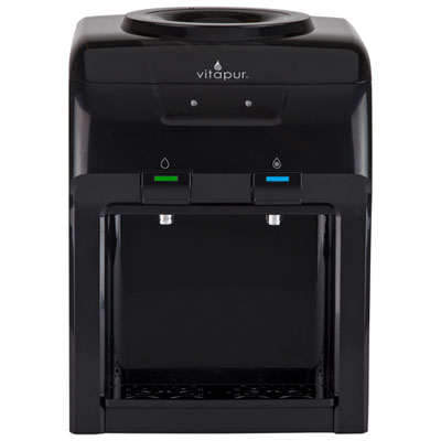 Image of Vitapur Room Temperature / Cold Water Dispenser (VWD2036WBLK-1) - Black