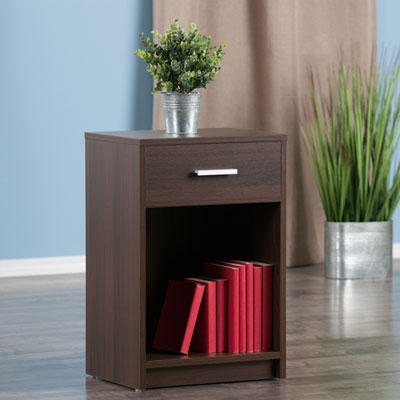Image of Rennick Transitional Rectangular Accent Table - Cocoa