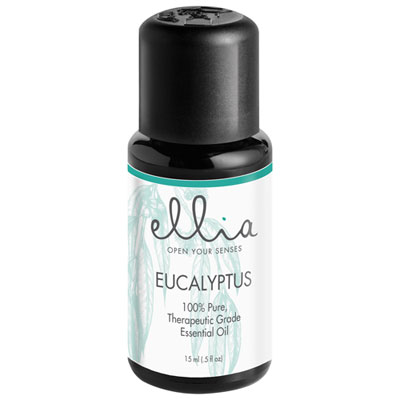 Ellia Eucalyptus Essential Oil (ARM-EO15EUC) Smells good but not as strong as other essentials oils I use