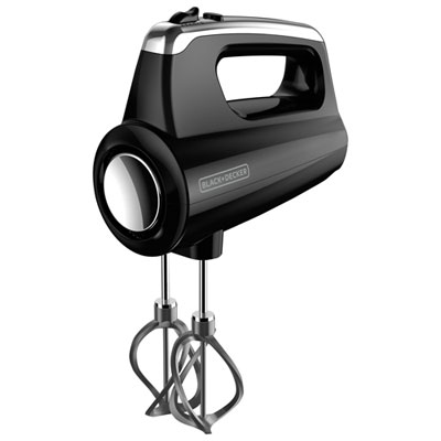 Image of Black & Decker Helix Performance Premium Hand Mixer - 250-Watt - Black