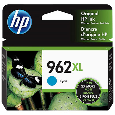 HP 962XL Cyan Ink (3JA00AN#140) Always go genuine HP ink!