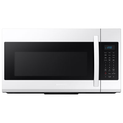 Image of Samsung Over-The-Range Microwave - 1.9 Cu. Ft. - White