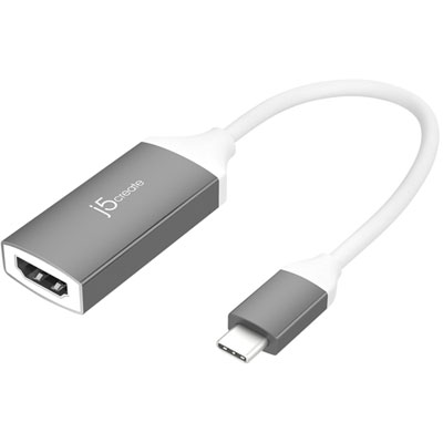 j5create USB-C to 4K HDMI Adapter (JCA153G) Video equipment