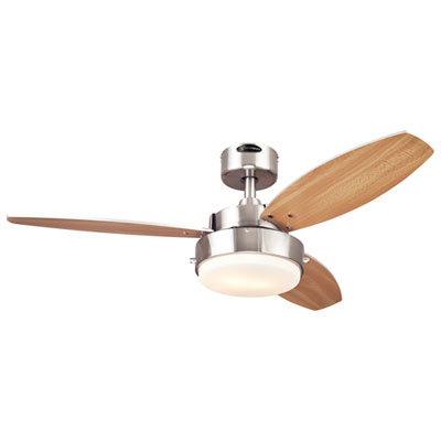 Image of Westinghouse Lighting Alloy 42   Ceiling Fan - Brushed Nickel