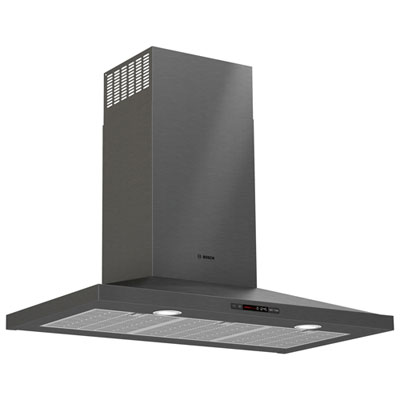 Bosch 36" Wall Mount Range Hood (HCP86641UC) - Black Stainless Steel With the venting channeled to the outside, I think the Bosch vent is the best you can buy