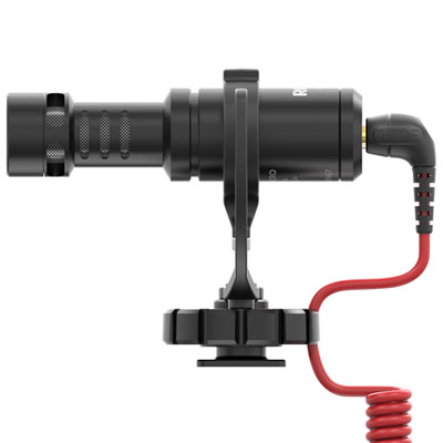 Rode VideoMicro Camera Microphone I wanted a mic to build out my new iPhone camera rig and gimble