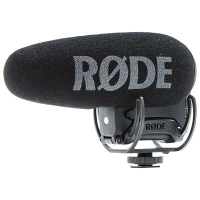 Rode VideoMic Pro+ Camera Microphone Good for audio