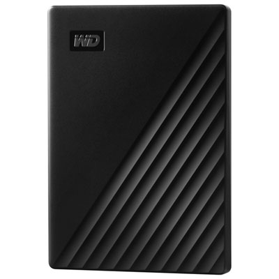 WD My Passport 4TB USB Portable External Hard Drive (WDBPKJ0040BBK-WESN) - Black Great External Hard Drive