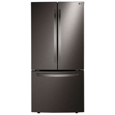 LG 33" 25.1 Cu. Ft. French Door Refrigerator with Ice Dispenser (LRFCS2503D) - Black Stainless Steel This LG model is not only very quiet but it keeps food 2-3x longer