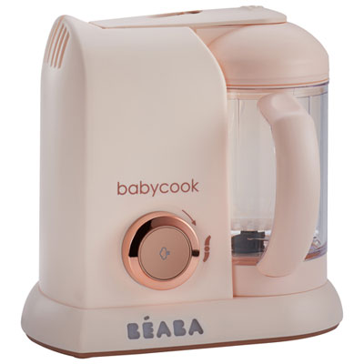 Image of Beaba Babycook Solo Baby Food Maker - 4.7 Cups - Rose Gold