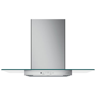 Café 30" Wall Mount Chimney Range Hood (CVW73012MSS) - Stainless Steel with Glass Canopy Love the hood!