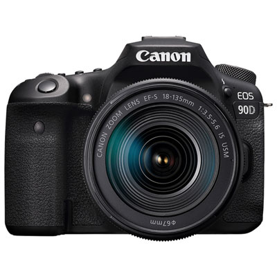 Canon EOS 90D DSLR Camera with 18-135mm IS USM Lens Kit A mature, well thought-out camera