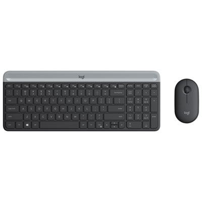 Logitech MK 470 Slim Wireless Optical Keyboard & Mouse Combo - Black Love it