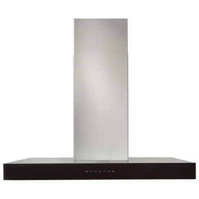 "Best 30"" Wall Mount Range Hood (WCB3I30SBB) - Stainless Steel with Glass"