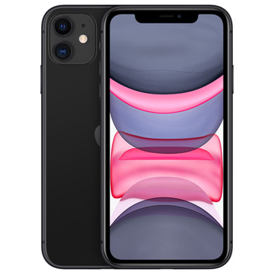 Image of Fido Apple iPhone 11 128GB - Black - Monthly Financing