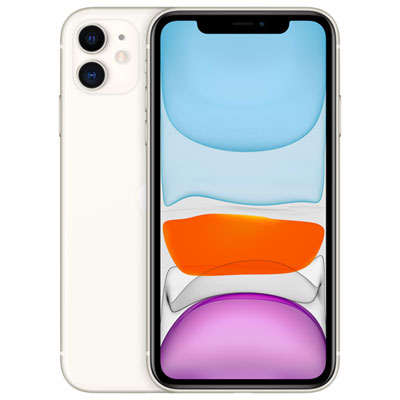Image of Bell Apple iPhone 11 128GB - White - Monthly Financing
