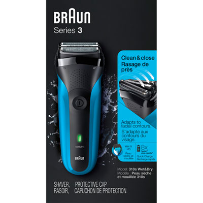 Image of Braun Series 3 Wet & Dry Shaver (310)