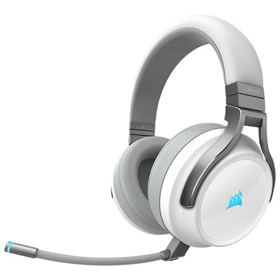 Corsair Virtuoso Wireless Gaming Headset with Microphone - White - Only at Best Buy Best wireless gaming headset so far!