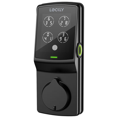 Lockly Secure Pro Fingerprint Wi-Fi Deadbolt Smart Lock - Matte Black - Only at Best Buy We use these for all our retail shopping center landlord rooms in New England and Florida