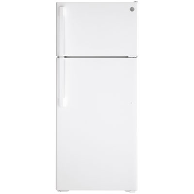 GE 28" 17.5 Cu. Ft. Top Freezer Refrigerator (GTE18DTNRWW) - White The compressor on my LG refrigerator kept going out and I needed a dependable second refrigerator