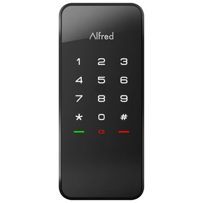Image of Alfred DB1 Bluetooth Smart Lock - Black
