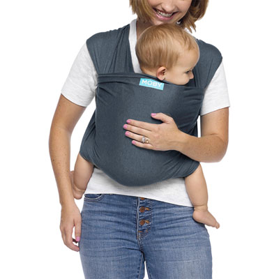 Image of Moby Evolution Three Position Wrap Carrier - Denim