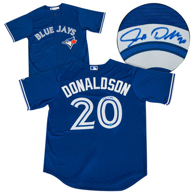 Josh Donaldson Signed Toronto Blue Jays Blue Pro Game Model Jersey