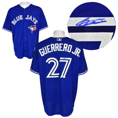 Charitybuzz: Vladimir Guerrero Jr. Signed Toronto Blue Jays Jersey