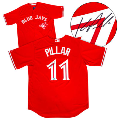 Kevin Pillar Toronto Blue Jays Signed Autographed White #11 Jersey