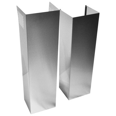 Image of Whirlpool Wall Hood Chimney Extension Kit (EXTKIT26FS) - Stainless Steel