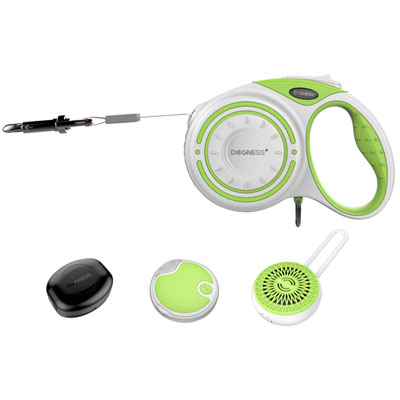 Image of Dogness Smart Retractable Leash - X-Large - Green