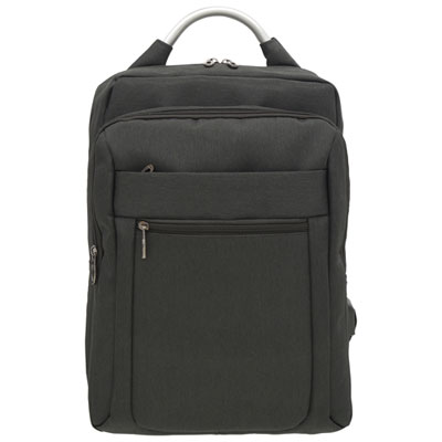 Club Rochelier 600D Polyester Smart Backpack - Black