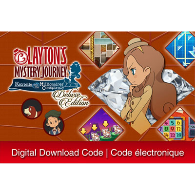 Image of Layton’s Mystery Journey: Katrielle & The Millionaires’ Conspiracy Deluxe Ed. (Switch) - Digital DL
