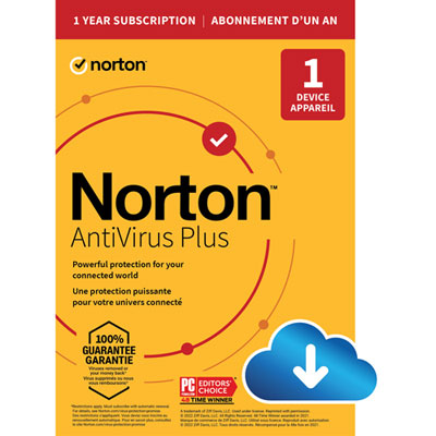 Image of Norton AntiVirus Plus (PC/Mac) - 1 Device - 2GB Cloud Backup - 1-Year Subscription - Digital Download