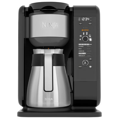 Ninja Hot and Cold Brew System (CP307C) - 10-Cup - Black Live my new coffee espresso maker