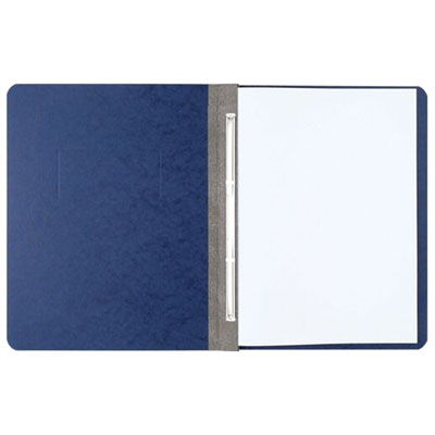 ACCO Presstex 8-1/2" x 11" Recycled Report Cover - Dark Blue