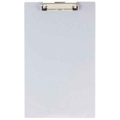 Westcott Legal Size Aluminum Clipboard - Aluminum