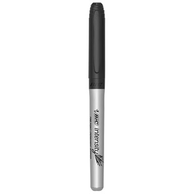 BIC Intensity Marker Fine Tip Permanent Marker - Black - 24 Pack