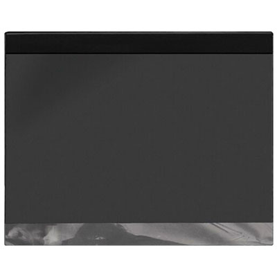 Brownline 18" x 23" Vinyl Calendar Desk Pad Holder - 1 Each - Black