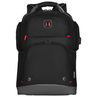Image of Wenger Algorithm 16   Laptop Commuter Backpack - Black