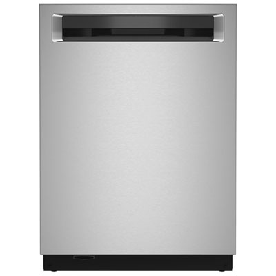 Image of KitchenAid 24   44dB Built-In Dishwasher with Stainless Steel Tub (KDPM704KPS) - PrintShield Stainless