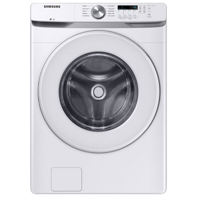 Samsung 5.2 Cu. Ft. High Efficiency Front Load Washer (WF45T6000AW/A5) - White Silent Washer