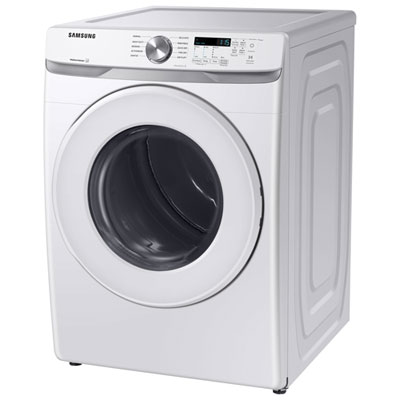 Samsung Electric Dryer With Sensor Dry 27 In 7 5 Cu Ft White Dve45t6005w Ac Rona