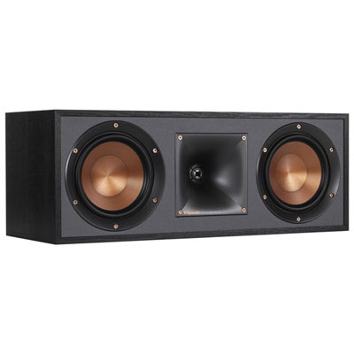Open Box - Klipsch R52C 100-Watt Centre Channel Speaker - Black