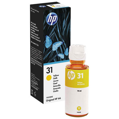 HP 31 Yellow Ink (1VU28AN) HP printer ink