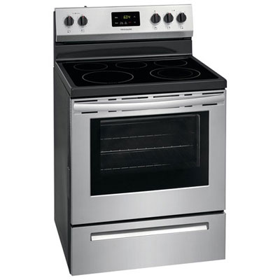 "Frigidaire 30"" 4.8 Cu. Ft. Electric Range (FCRE305CAS) - Stainless - Open Box - Perfect Condition"