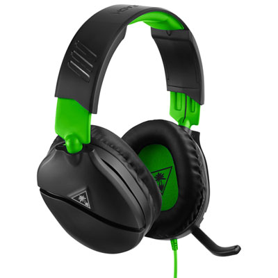 Image of Turtle Beach Recon 70 Gaming Headset with Microphone for Xbox One - Black/Green
